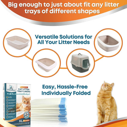 Cat litter bag extra Large individually folded