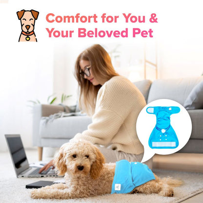 PetCellence dog season pants, machine washable and reusable